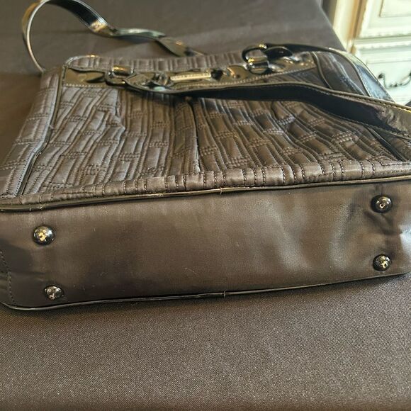 Vera Bradley Black Quilted Tote Bag - Picture 9 of 10